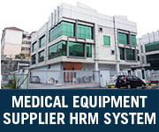 medical equipment supplier hrm system